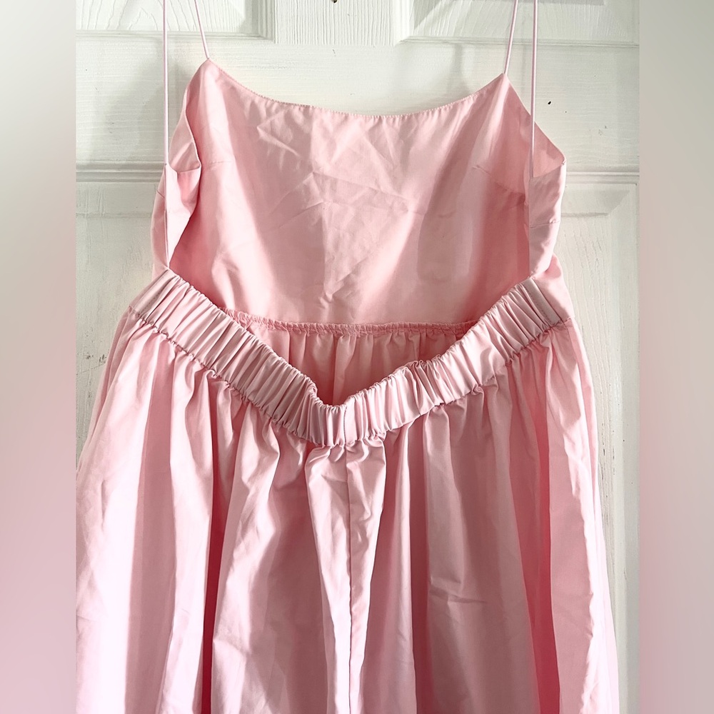 Commense Solid Backless Long Dress - Picture 12 of 15